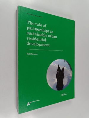Matti Kuronen : The role of partnerships in sustainable u...