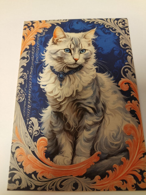Kissa  kortti, kulkematon.