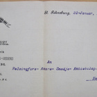 Lasku? tms Venäjä Ludwig Nobel 1907 Suomeen KIVA Leimamerkki - pikkukuva 3