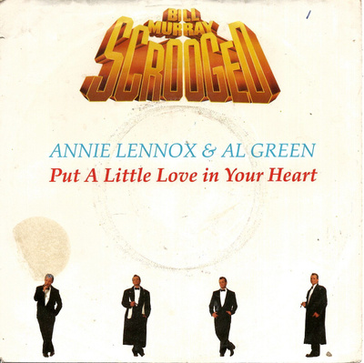 ANNIE LENNOX & AL GREEN. Put A Little Love In Your Hea 7"kk