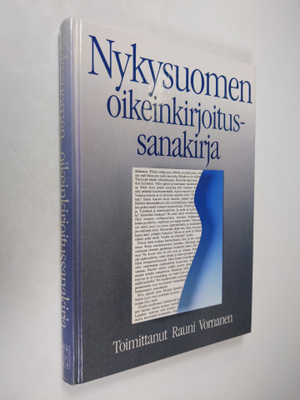 Rauni (toim.) Vornanen : Nykysuomen oikeinkirjoitussanakirja