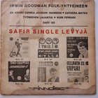 Irwin Goodman Folk-Yhtyeineen, Safir – SAEP 103, VAIN KANSI - pikkukuva 2