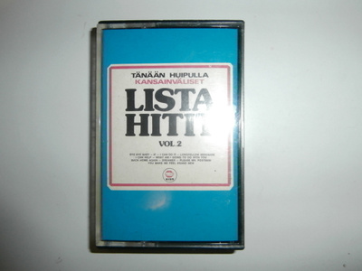 KASETTI TÄNÄÄN HUIPULLA KANSAINVÄLISET LISTAHITIT VOL 2