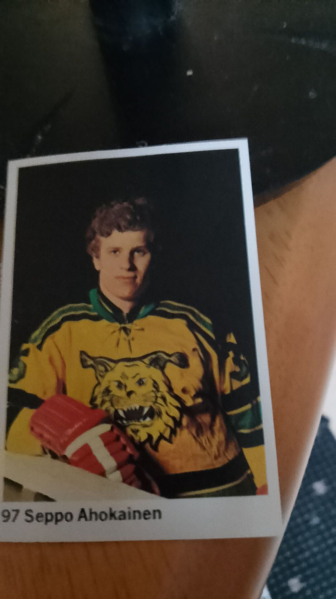 Rare ruotsi -74 sticker Seppo ahokainen