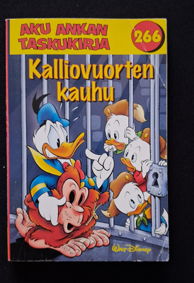 Aku Ankan taskukirja 266 Kalliovuorten kauhu