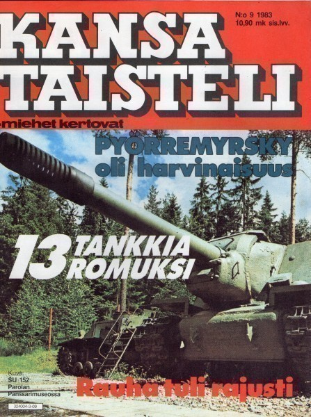 Kansa Taisteli n:o 9 1983  13 Tankkia romuksi. Pyörremyrsky