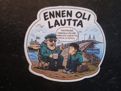 ENNEN OLI LAUTTA HAILUOTO TARRA TARRAPISTEEN SUOMALAISET
