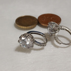 Hopea Swarovski Aretes OrO Cristal korvakorut - pikkukuva 5