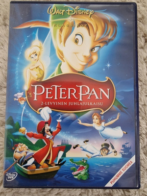 Peter Pan dvd, Disney klassikko 14