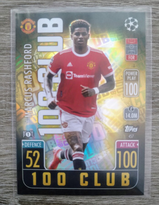 Marcus Rashford club 100