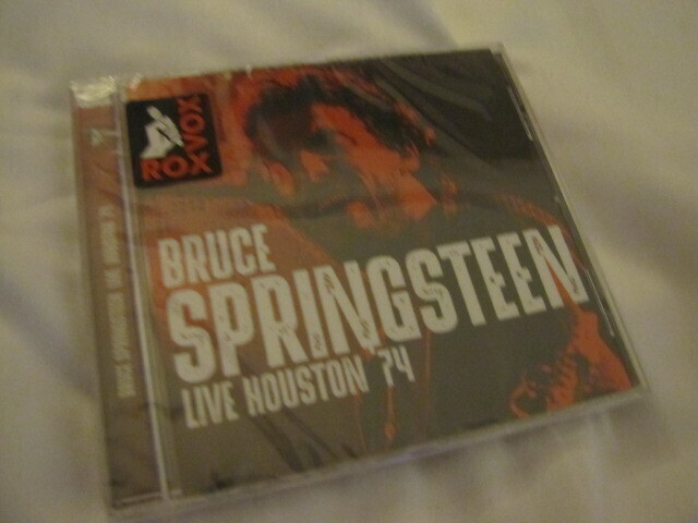 Bruce Springsteen Live Houston '74 cd muoveissa