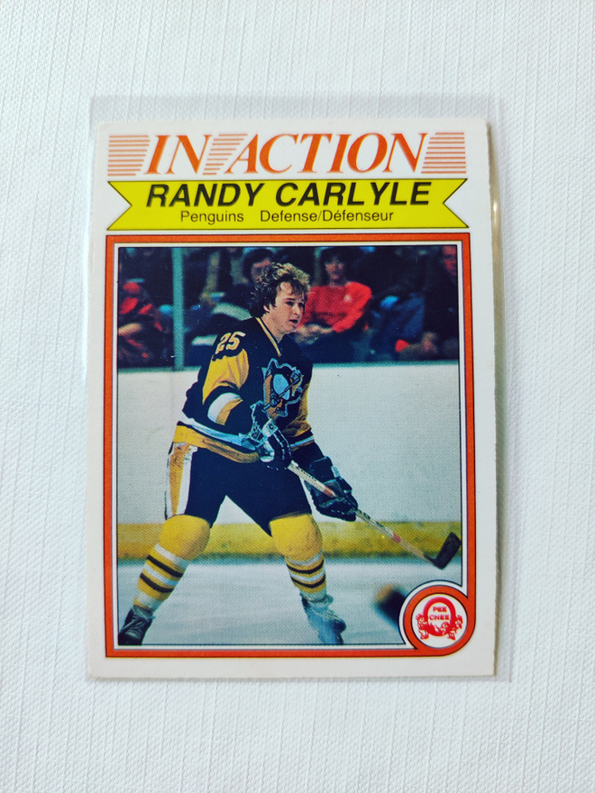 82-83 Opc - Randy Carlyle