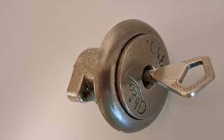 Abloy -avainpesä helalla (vintage)