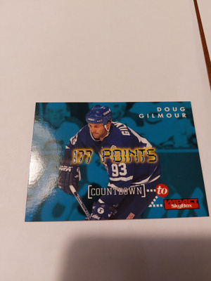 1995-96 SkyBox Impact Countdown to Impact #8 Doug Gilmour