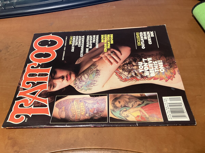 TATTOO MAGAZINE 9/1992 HYVÄ