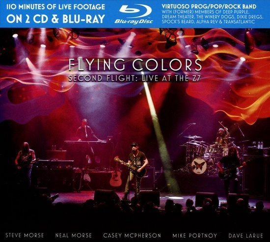 Flying Colors (2CD+Blu-ray) Second Flight: Live At The Z7 NM