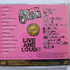 Sex Pistols Live And Loud!! Japanilainen CD - pikkukuva 2