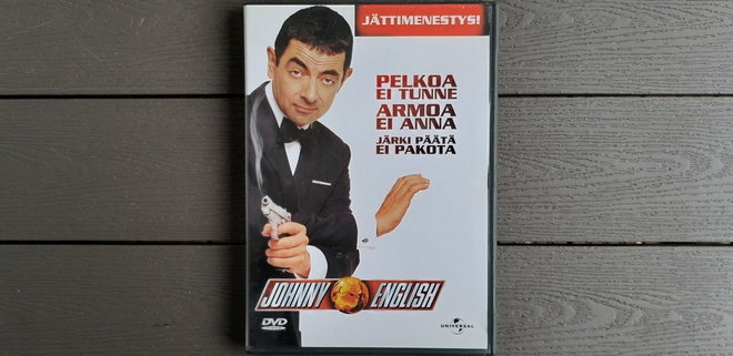 DVD: Johnny English (Rowan Atkinson 2003)