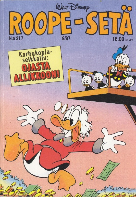 Roope-Setä N:o 217 (9/1997) Karhukopla: Ojasta allikkoon