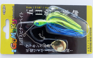 Storm Gomoku Spinnerbait 8cm, 11g Väri: Parrot