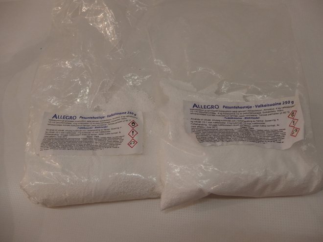 Allegro pesuntehostaja - valkaisuaine n. 500 g