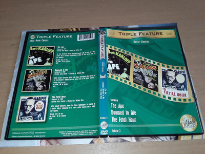 Horror Classics Volume 3 - US Region 0 DVD (Navarre)
