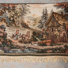 Vintage ' Punahilkka ' seinävaate! - pikkukuva 1