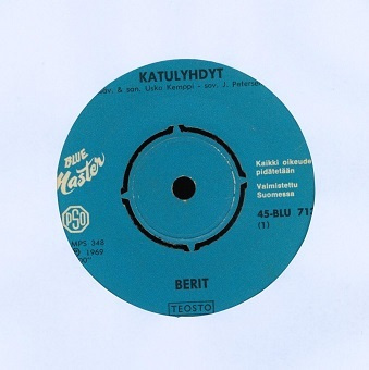 Berit 7" Katulyhdyt  1969