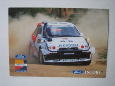 Ford rallikortti 14 B: Ford Escort Cosworth/ Carlos Sainz