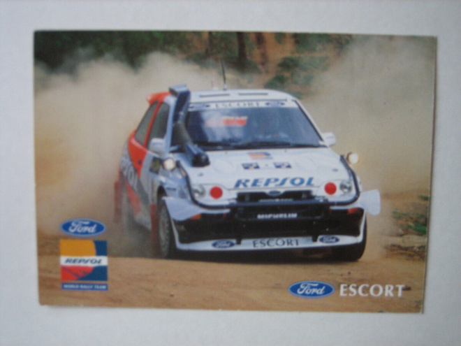 Ford rallikortti 14 B: Ford Escort Cosworth/ Carlos Sainz