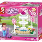 Sluban Girl's Dream Suihkulähde, 79 palikkaa, 1 hahmo *UUSI* - pikkukuva 1