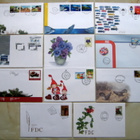 11 kpl FDC-kuoria.4 kuvaa (89) - pikkukuva 1