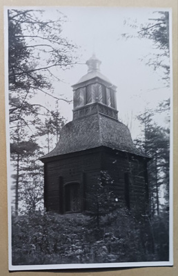 Nurmes, Porokylän vanha kellotapuli 6.7.1934. ei p.