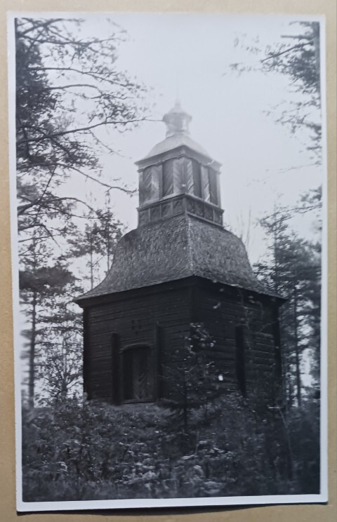 Nurmes, Porokylän vanha kellotapuli 6.7.1934. ei p.
