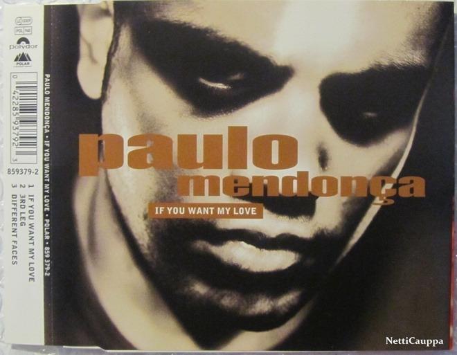 Paulo Mendonça • If You Want My Love CD-Single