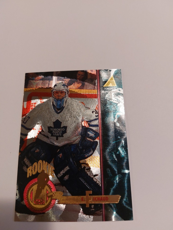 1994-95 Pinnacle Rink Collection #493 Eric Fichaud