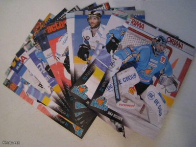 Cardset 2010-11 Pelicans teamset kortit 109-120