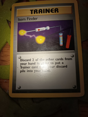 Item Finder #74 Base Set 1 (BS1) RARE card
