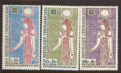 Keski-Afrikka Mi 53-5 ++ (UNESCO)