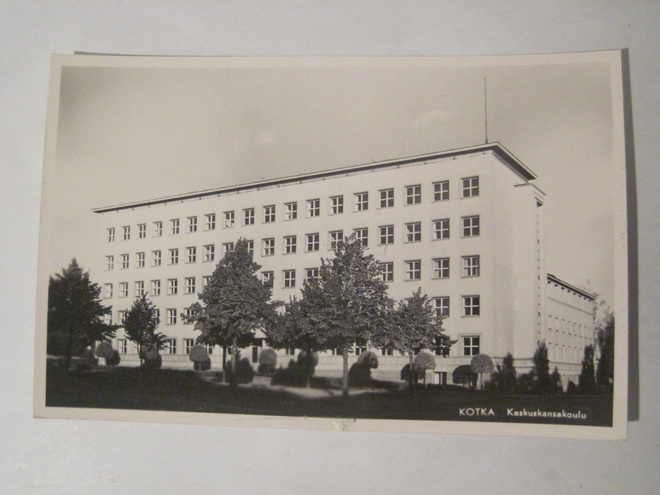 VANHA Postikortti Kotka 1950-l Alkup.Mallikappale