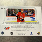 2022-23 Upper Deck Defense Mechanism #DM18 Jaccob Slavin - pikkukuva 2