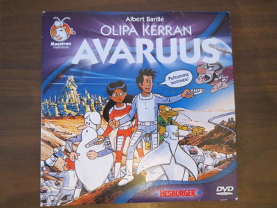 Albert Barillé: Olipa kerran avaruus jaksot 1-5 DVD