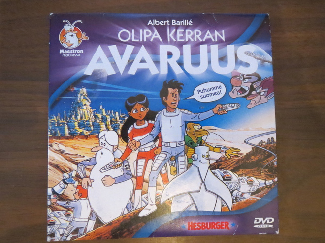 Albert Barillé: Olipa kerran avaruus jaksot 1-5 DVD