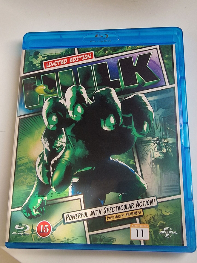 Hulk Limited Edition Nordic Bd (2003, Ang Lee)
