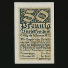 Saksa Notgeld 50 Pfennig, Stavenhagen 1.11.1919 - pikkukuva 2