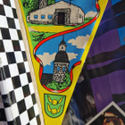 Lauttakylä  vintage pieni matkailuviiri - pikkukuva 1