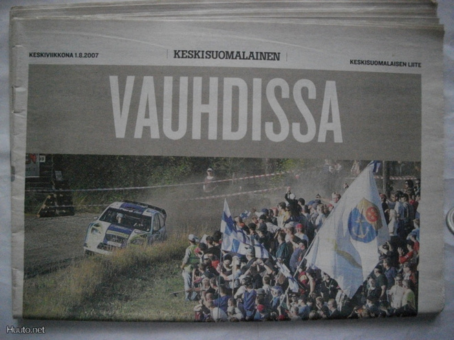 Neste-ralli 2007. Keskisuomalaisen liite (19.3)