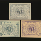 Itävalta Notgeld 10, 20, 50 Heller, Raabs 1920 - pikkukuva 1