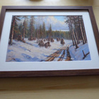 Suomen vapaussota art print taulu 30 cm x 40 cm - pikkukuva 1