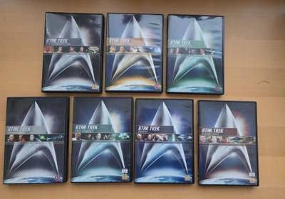 8 STAR TREK ELOKUVAA . DVD . + 1 lisäkuva